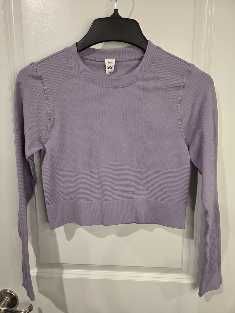 DSG Seamless Ribbed Long Sleeve Crop